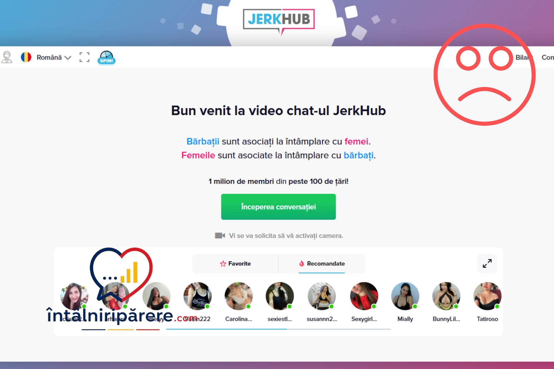JerkHub: Peste 5 RON/minut pentru înregistrări video? Adevărul din spatele Emvado Webadvertising B.V.